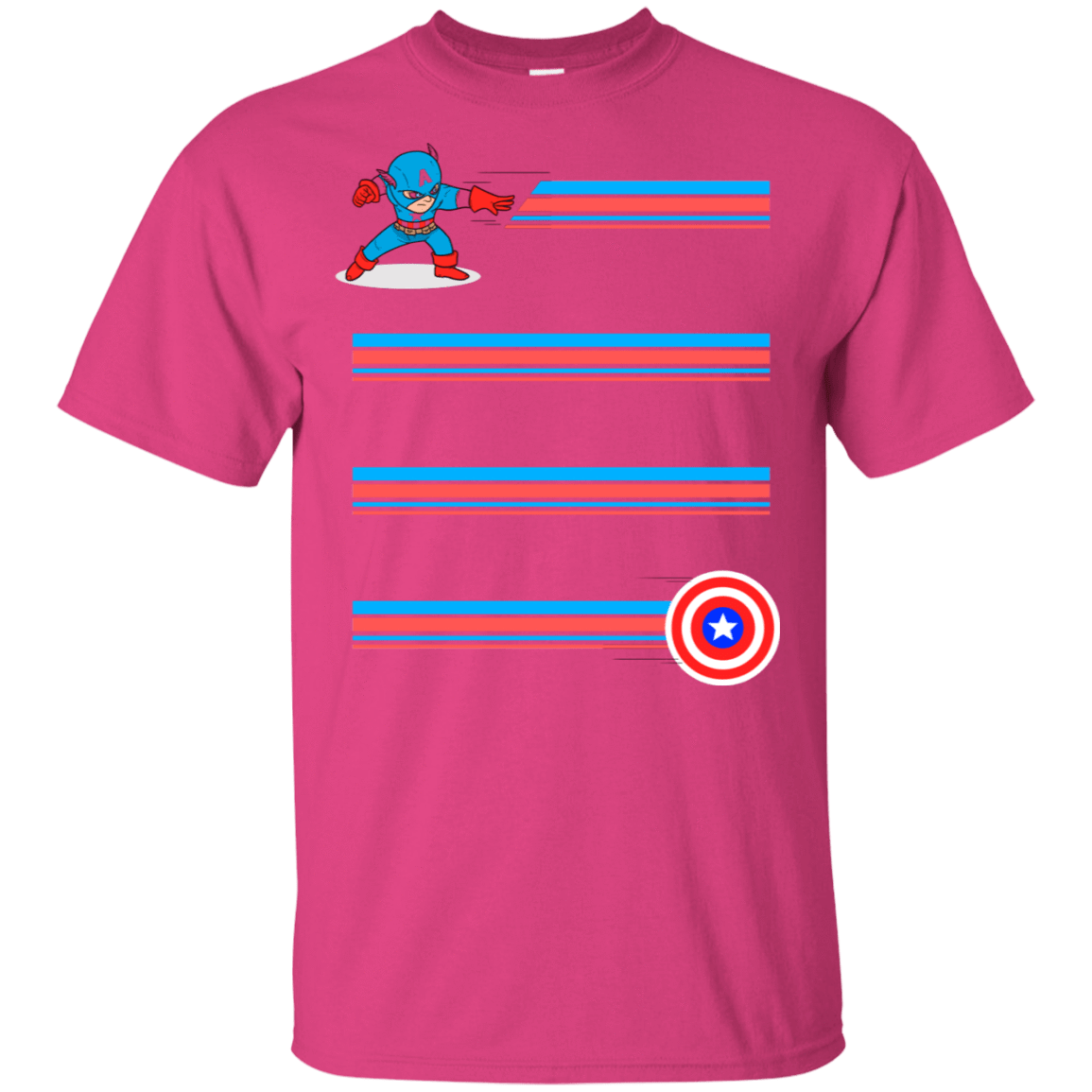 T-Shirts Heliconia / S Line Captain T-Shirt