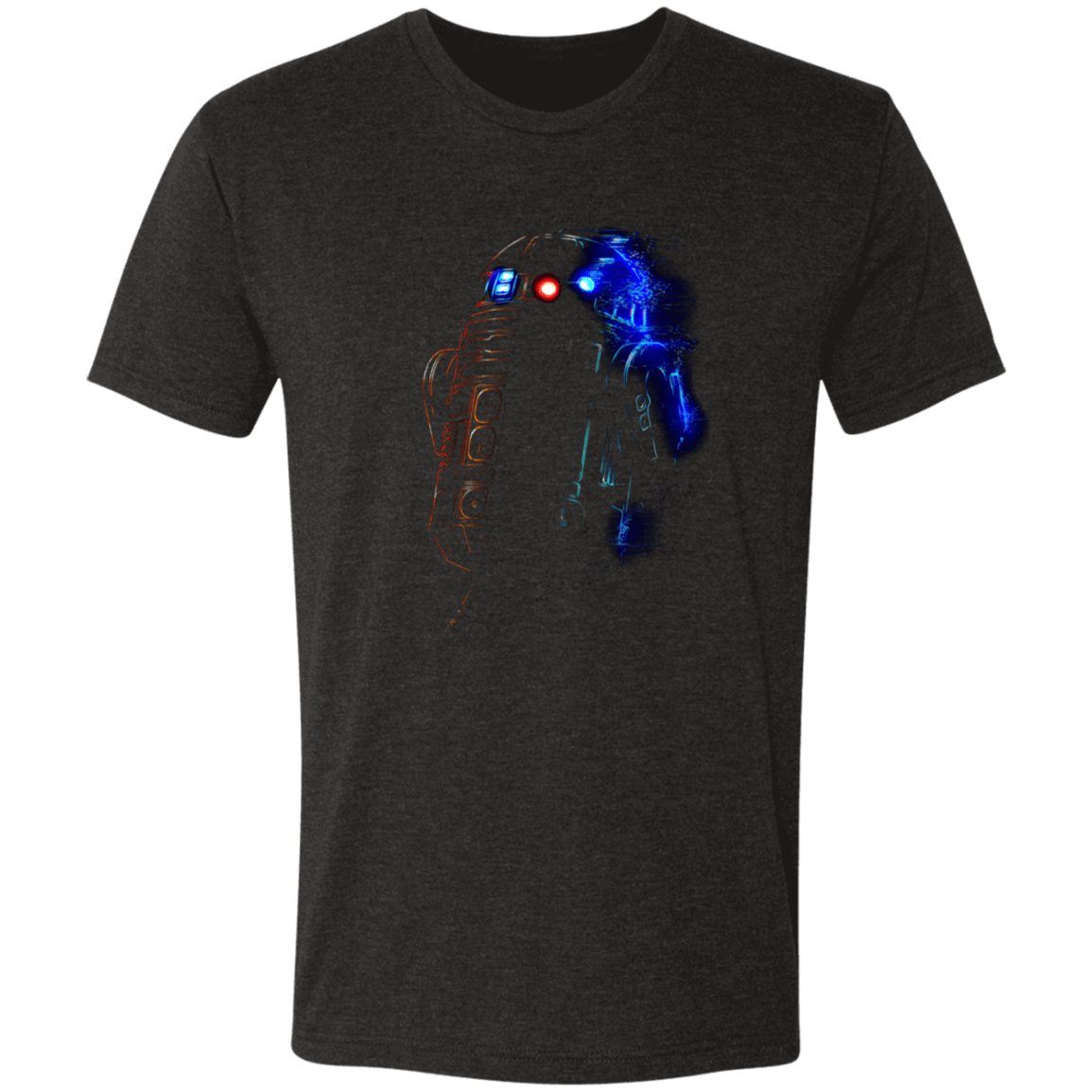 T-Shirts Vintage Black / S Line Droid Men's Triblend T-Shirt