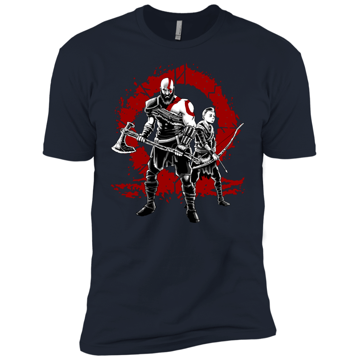 T-Shirts Midnight Navy / YXS Lineage of War Boys Premium T-Shirt