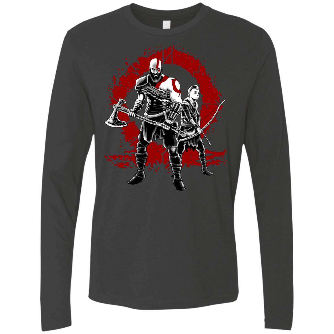 T-Shirts Heavy Metal / S Lineage of War Men's Premium Long Sleeve