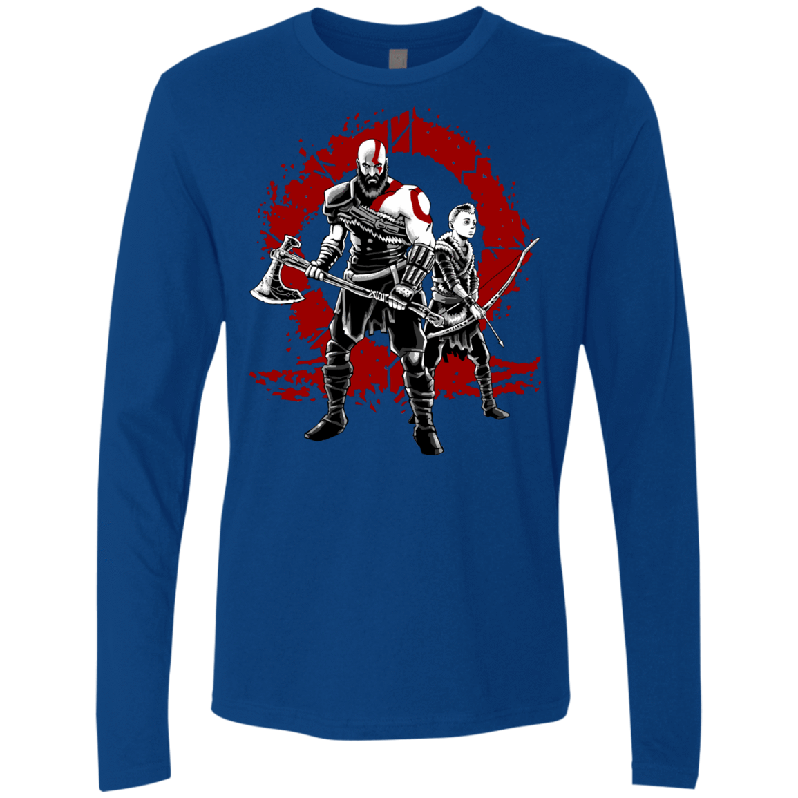 T-Shirts Royal / S Lineage of War Men's Premium Long Sleeve