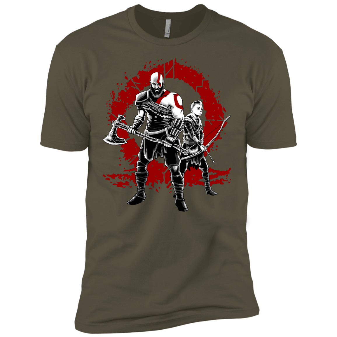 T-Shirts Military Green / X-Small Lineage of War Men's Premium T-Shirt