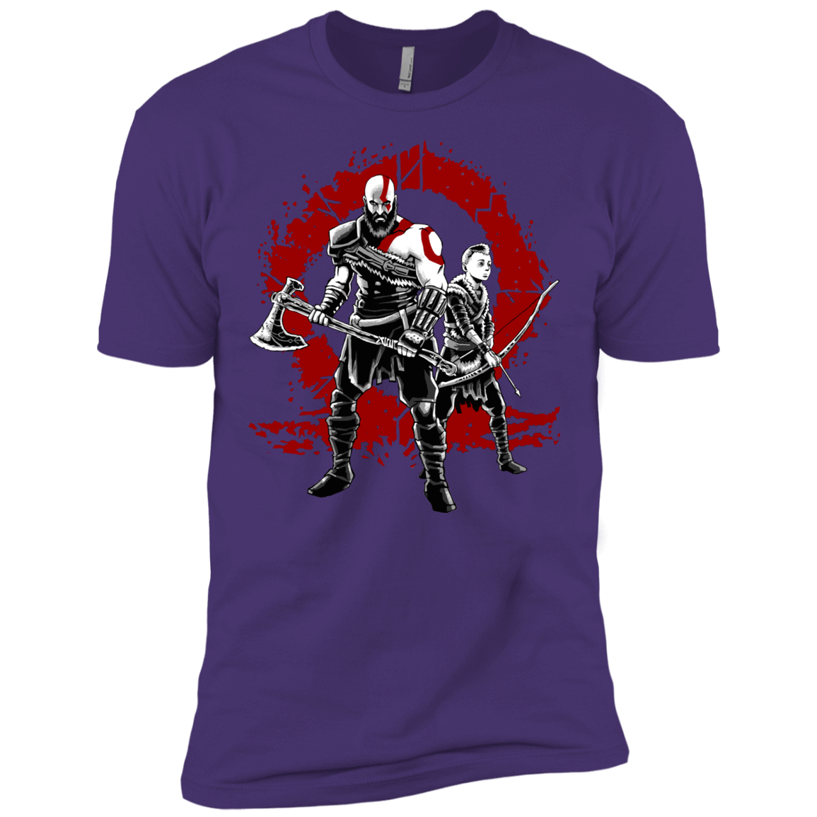 T-Shirts Purple Rush/ / X-Small Lineage of War Men's Premium T-Shirt