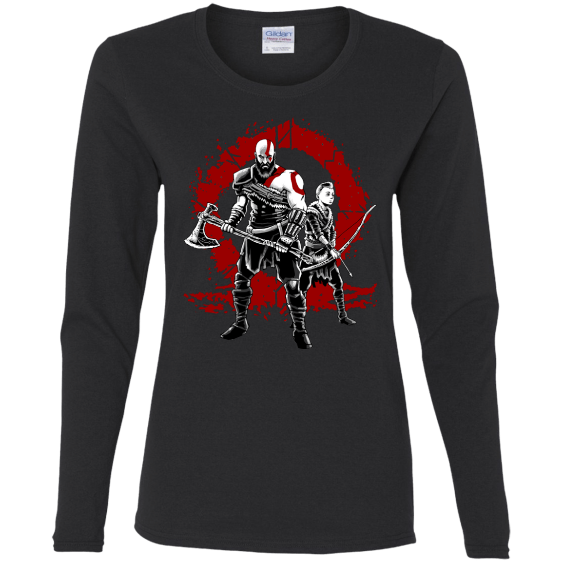 T-Shirts Black / S Lineage of War Women's Long Sleeve T-Shirt