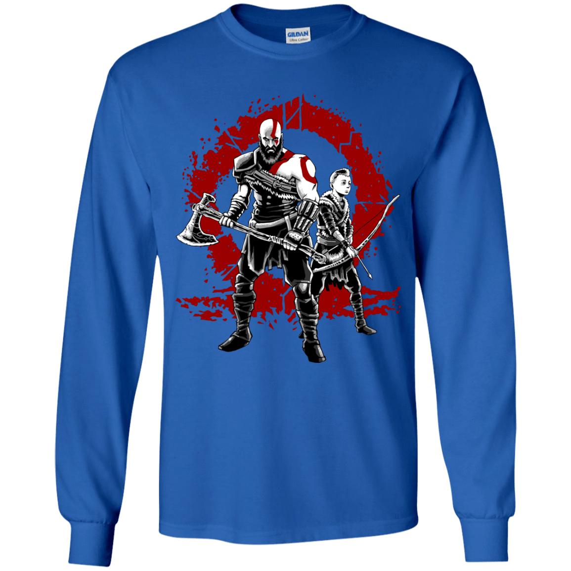 T-Shirts Royal / YS Lineage of War Youth Long Sleeve T-Shirt