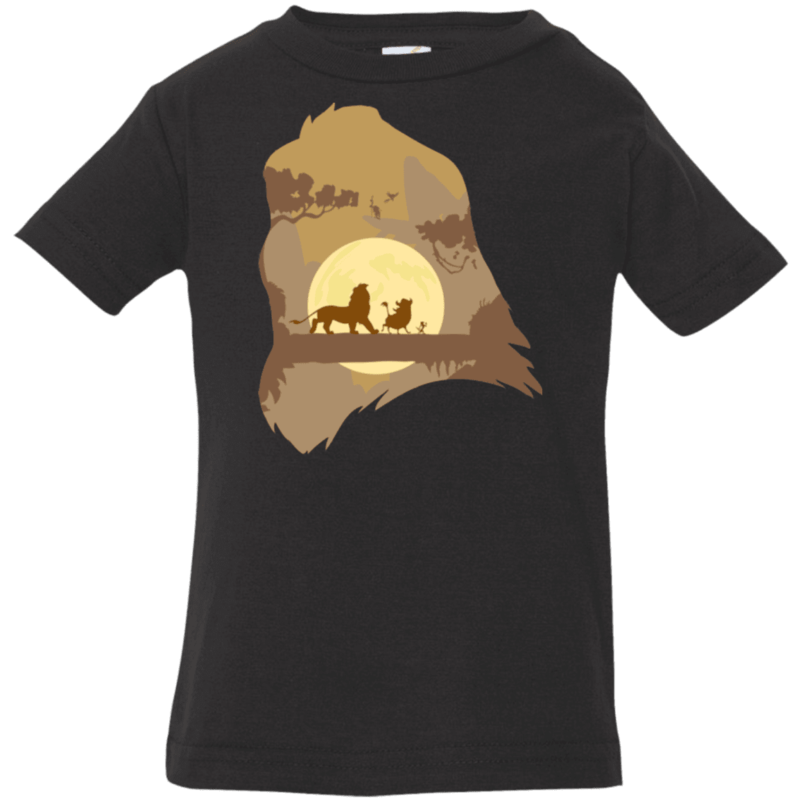 T-Shirts Black / 6 Months Lion Portrait Infant PremiumT-Shirt