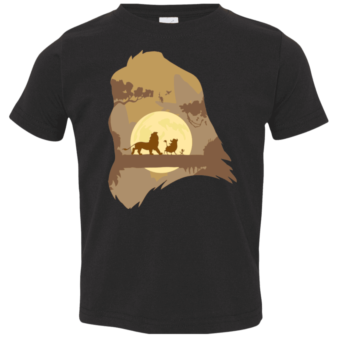 T-Shirts Black / 2T Lion Portrait Toddler Premium T-Shirt