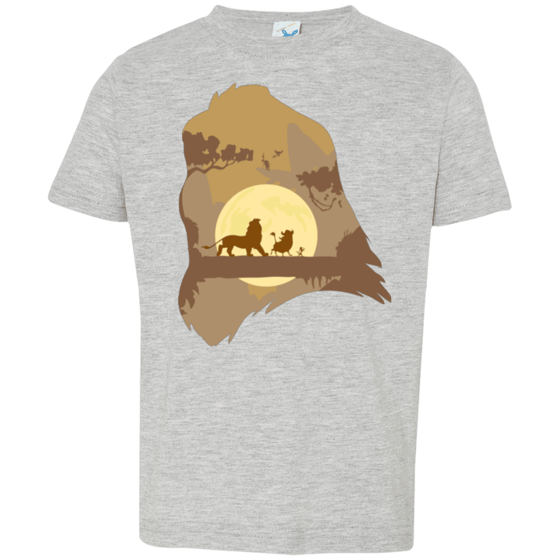 T-Shirts Heather / 2T Lion Portrait Toddler Premium T-Shirt