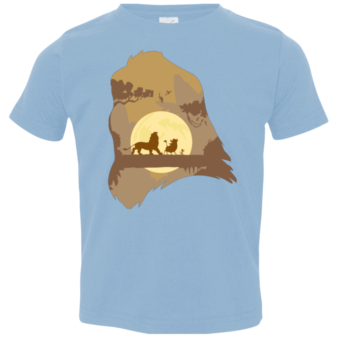 T-Shirts Light Blue / 2T Lion Portrait Toddler Premium T-Shirt