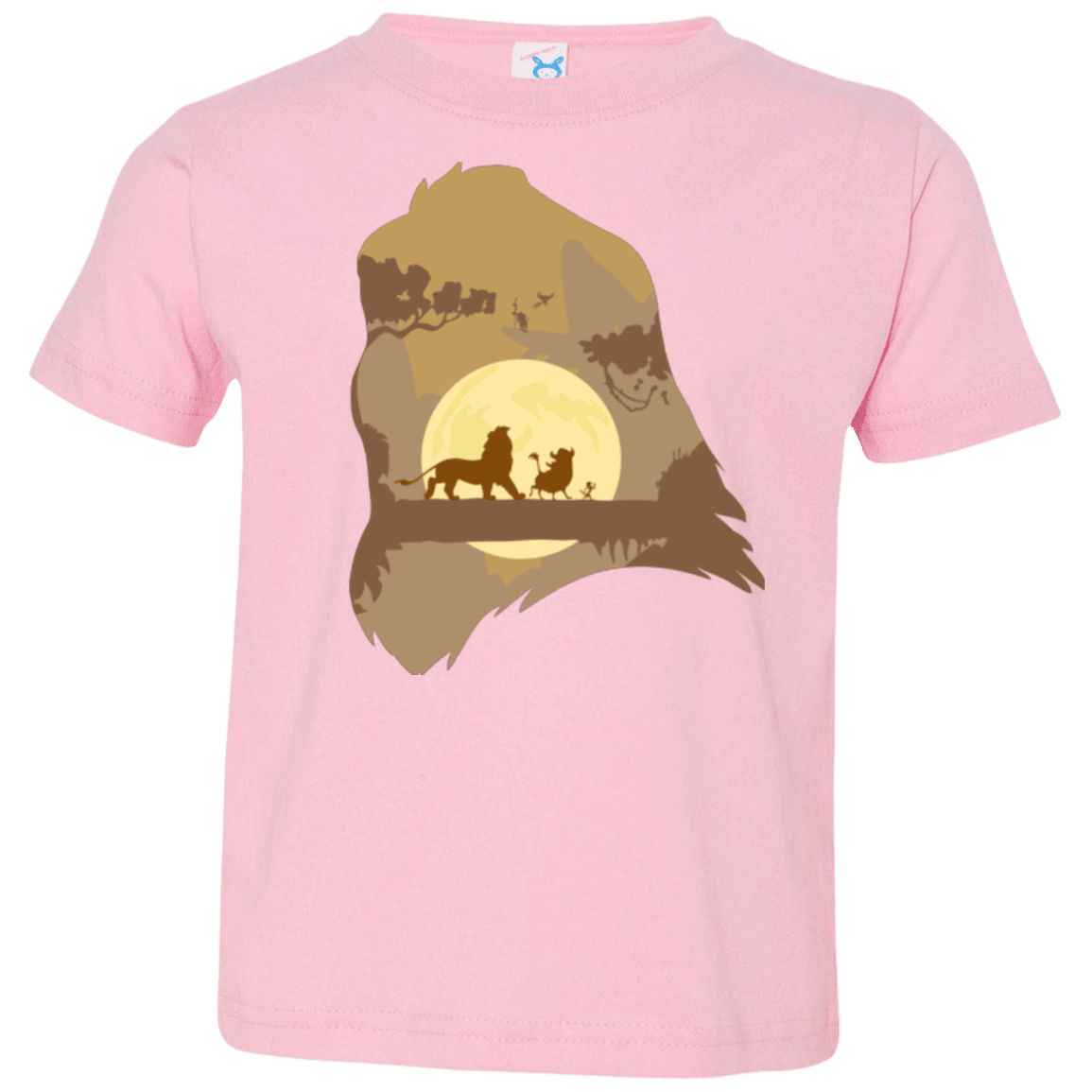 T-Shirts Pink / 2T Lion Portrait Toddler Premium T-Shirt