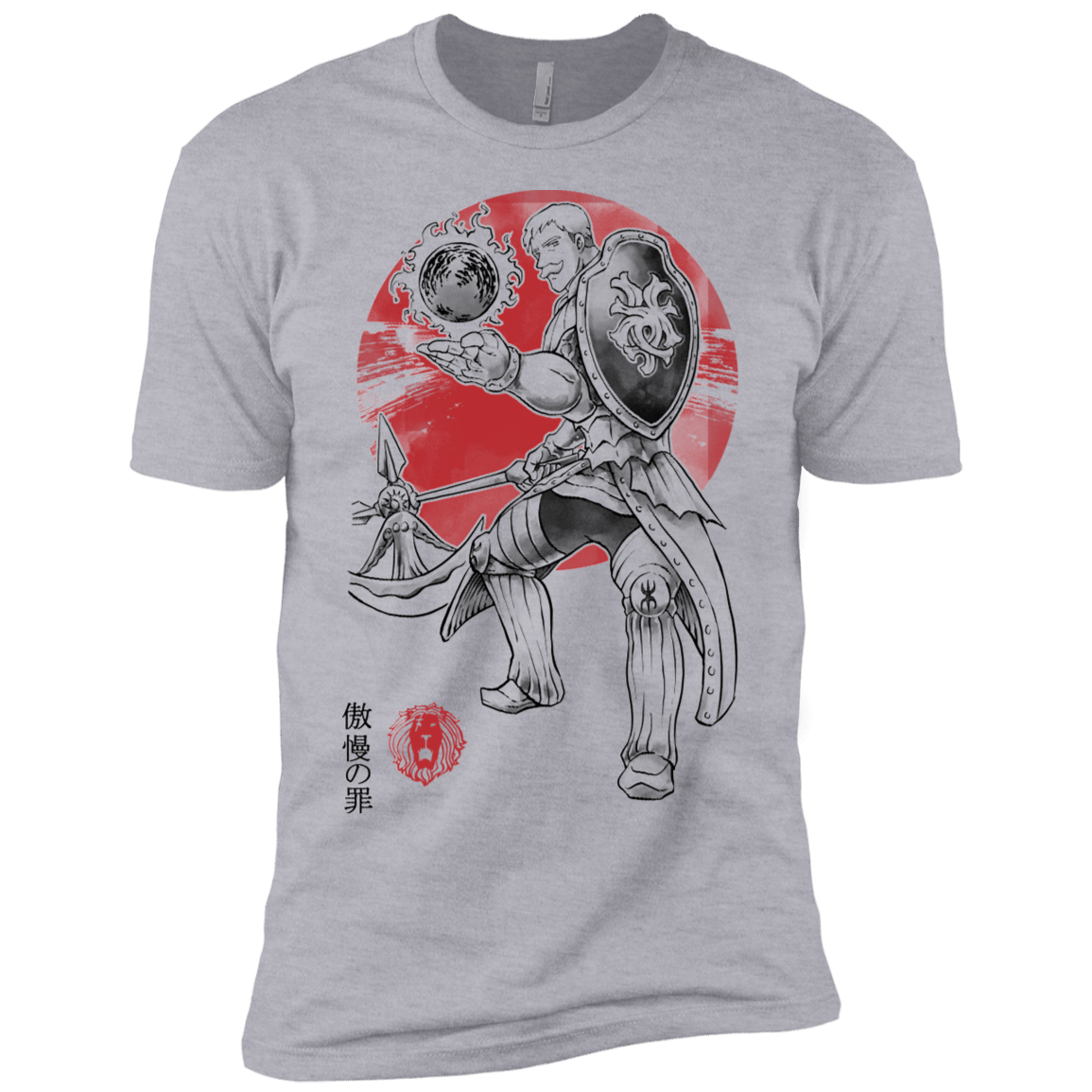 T-Shirts Heather Grey / YXS Lion Pride Boys Premium T-Shirt