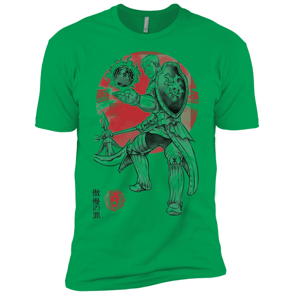 T-Shirts Kelly Green / YXS Lion Pride Boys Premium T-Shirt