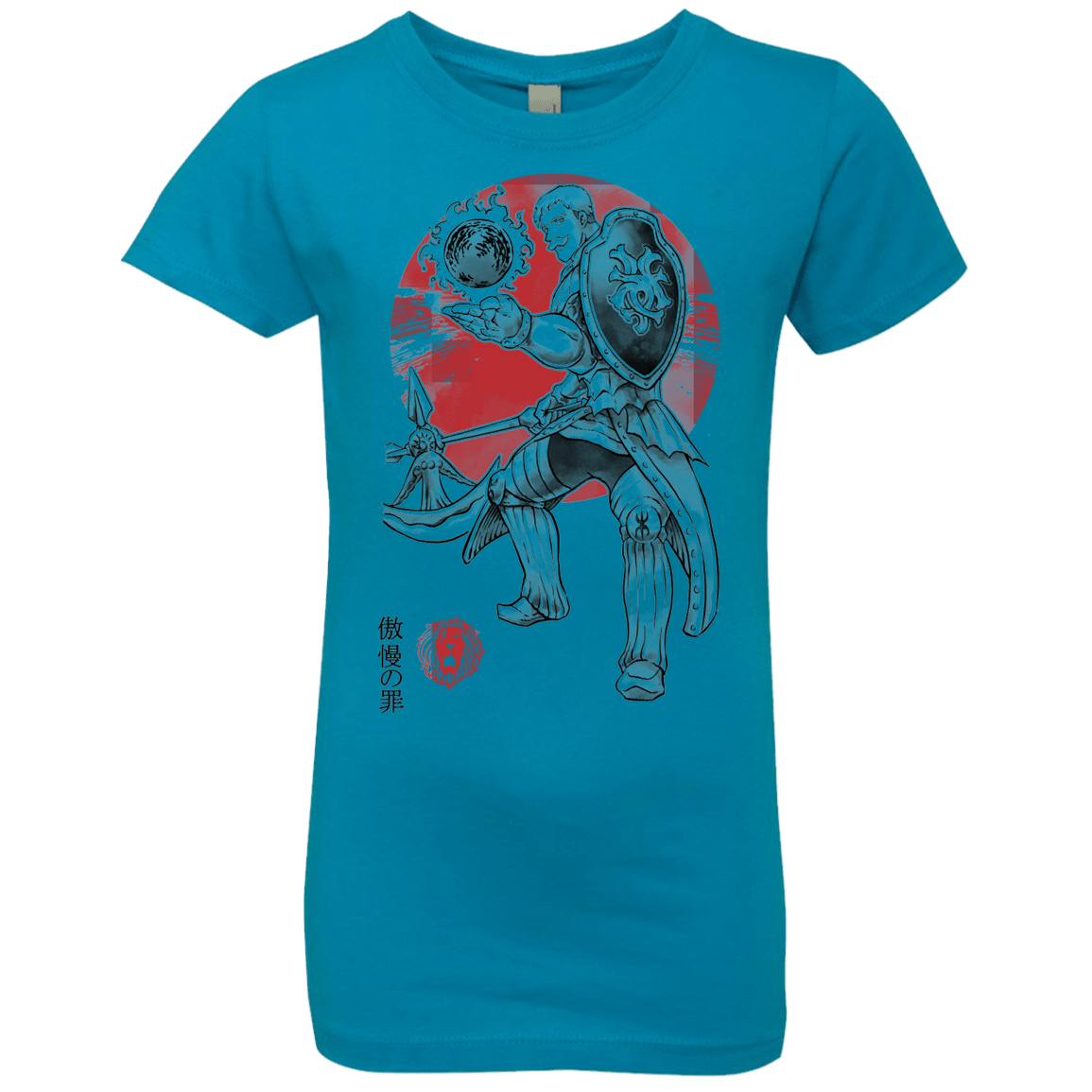 T-Shirts Turquoise / YXS Lion Pride Girls Premium T-Shirt