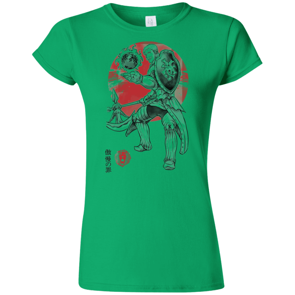 T-Shirts Irish Green / S Lion Pride Junior Slimmer-Fit T-Shirt