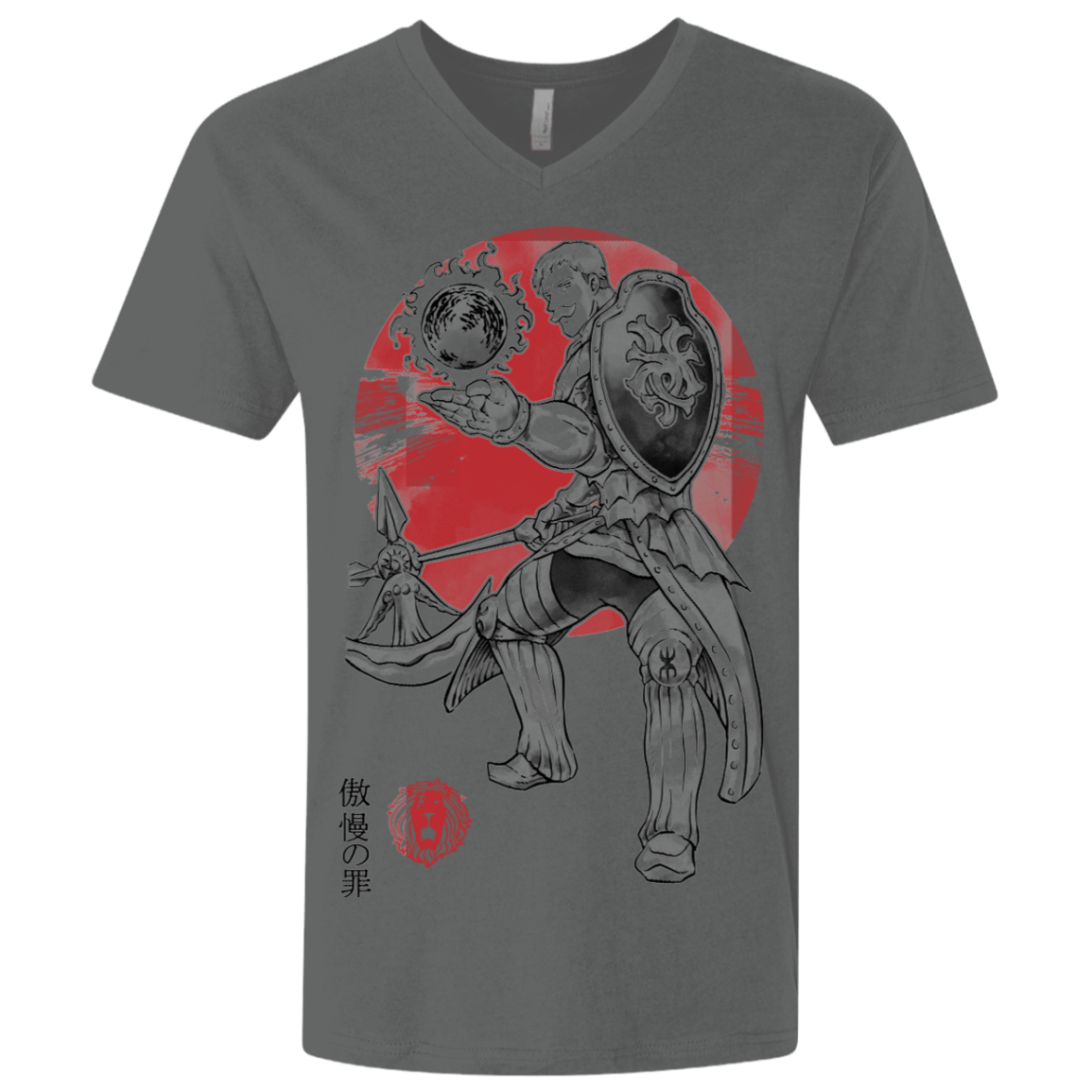 T-Shirts Heavy Metal / X-Small Lion Pride Men's Premium V-Neck