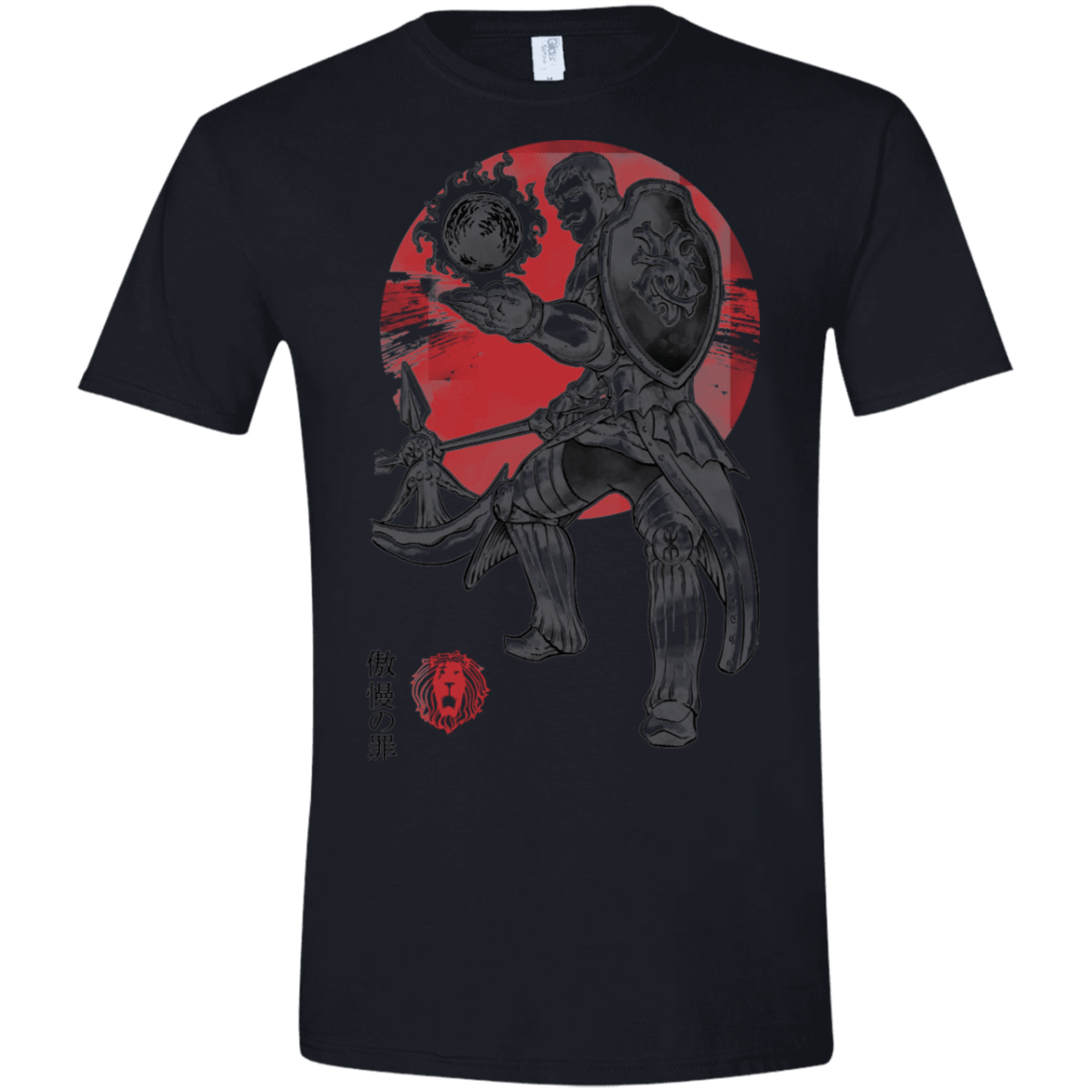 T-Shirts Black / X-Small Lion Pride Men's Semi-Fitted Softstyle