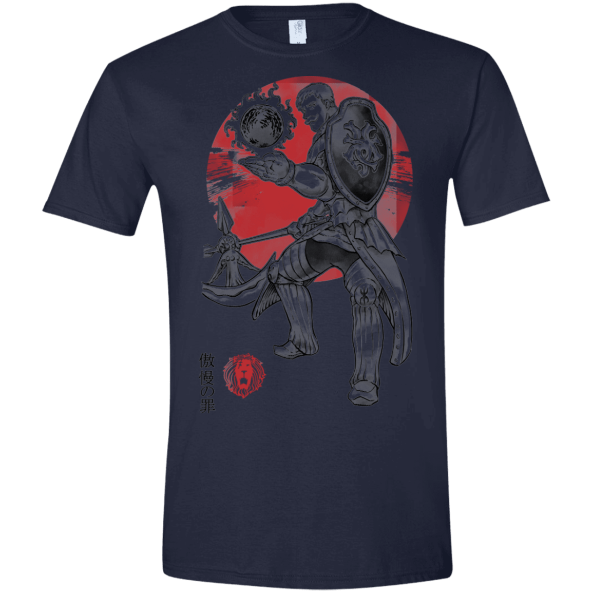 T-Shirts Navy / X-Small Lion Pride Men's Semi-Fitted Softstyle