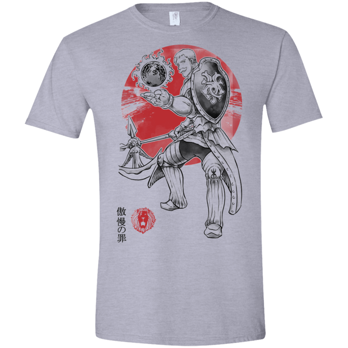 T-Shirts Sport Grey / X-Small Lion Pride Men's Semi-Fitted Softstyle