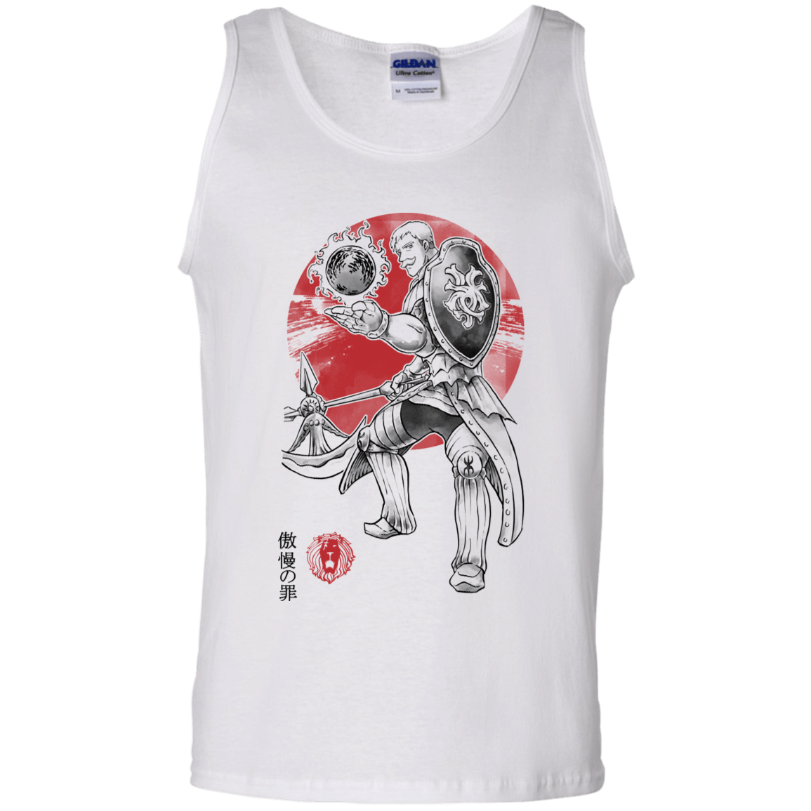 T-Shirts White / S Lion Pride Men's Tank Top