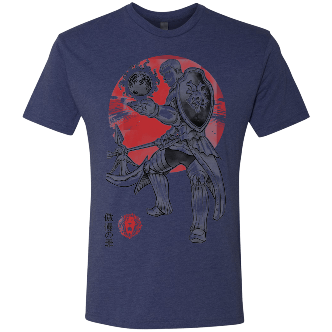 T-Shirts Vintage Navy / S Lion Pride Men's Triblend T-Shirt