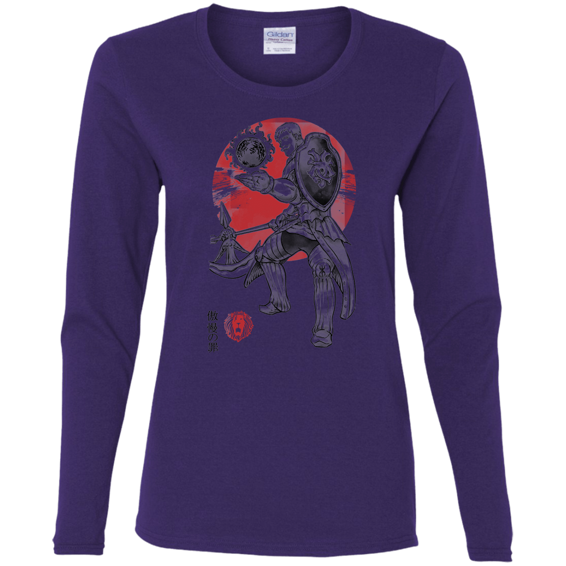 T-Shirts Purple / S Lion Pride Women's Long Sleeve T-Shirt