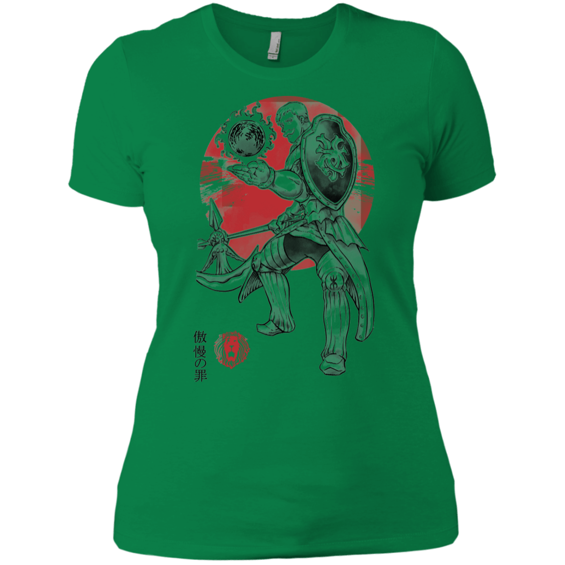 T-Shirts Kelly Green / X-Small Lion Pride Women's Premium T-Shirt