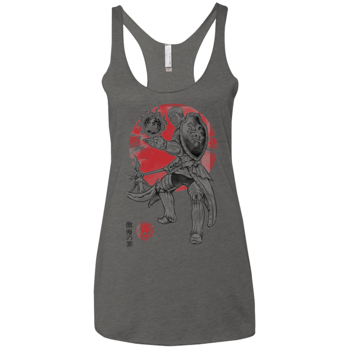 T-Shirts Premium Heather / X-Small Lion Pride Women's Triblend Racerback Tank