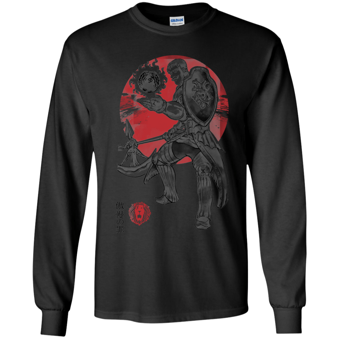 T-Shirts Black / YS Lion Pride Youth Long Sleeve T-Shirt