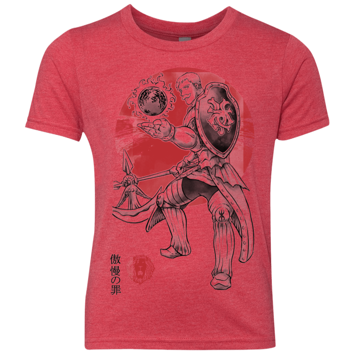 T-Shirts Vintage Red / YXS Lion Pride Youth Triblend T-Shirt