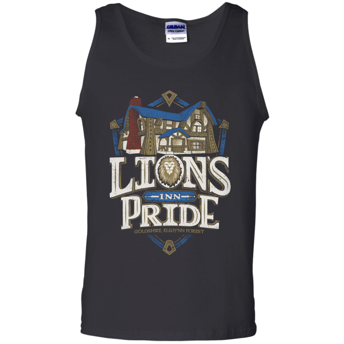 T-Shirts Black / S Lion's Pride Inn Men's Tank Top