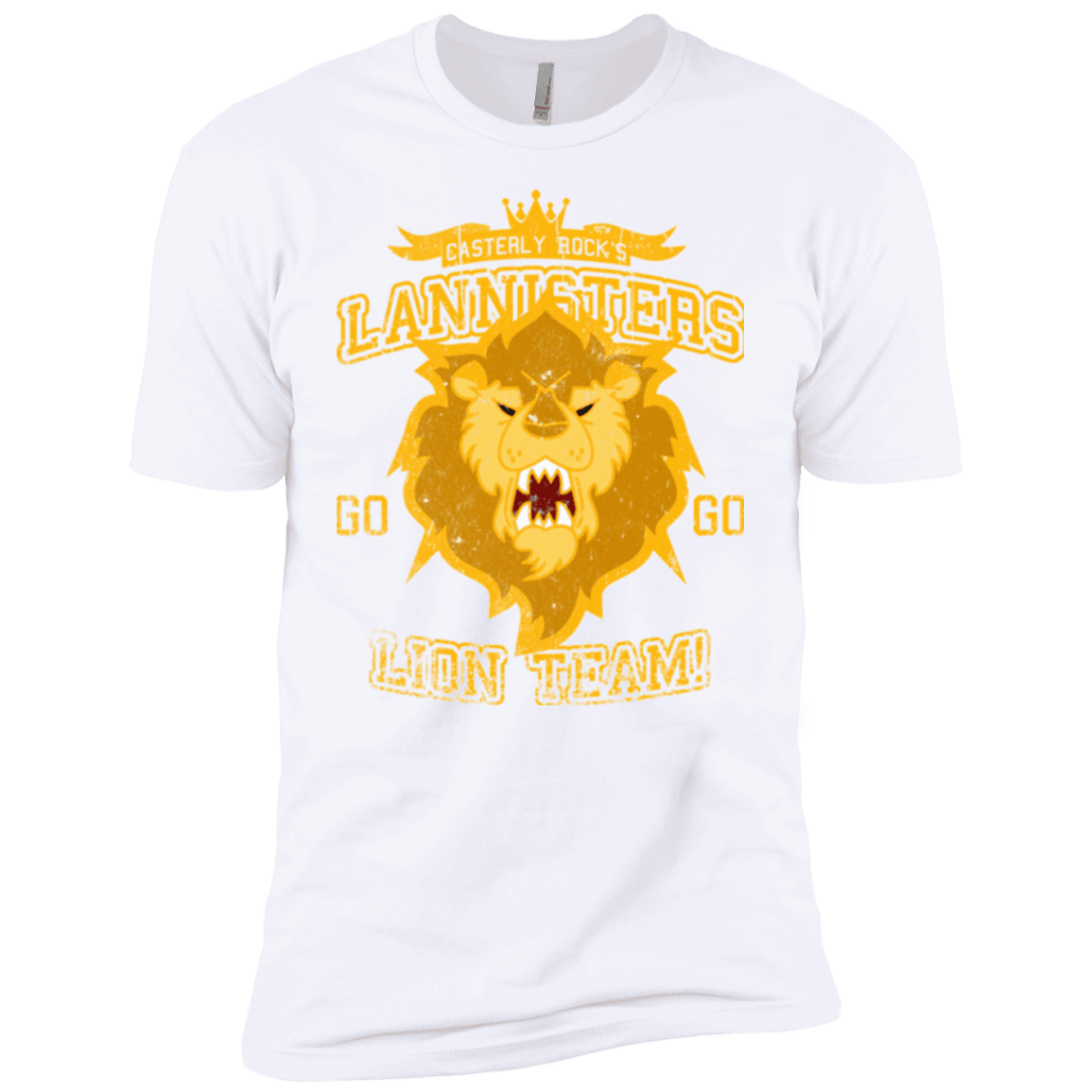 T-Shirts White / YXS Lion Team Boys Premium T-Shirt