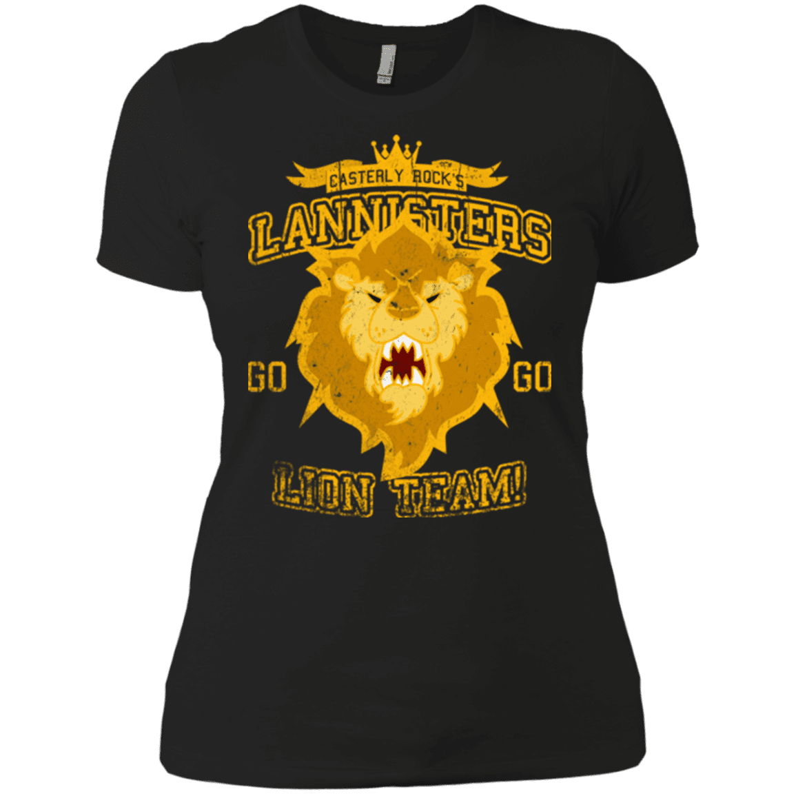 T-Shirts Black / X-Small Lion Team Women's Premium T-Shirt