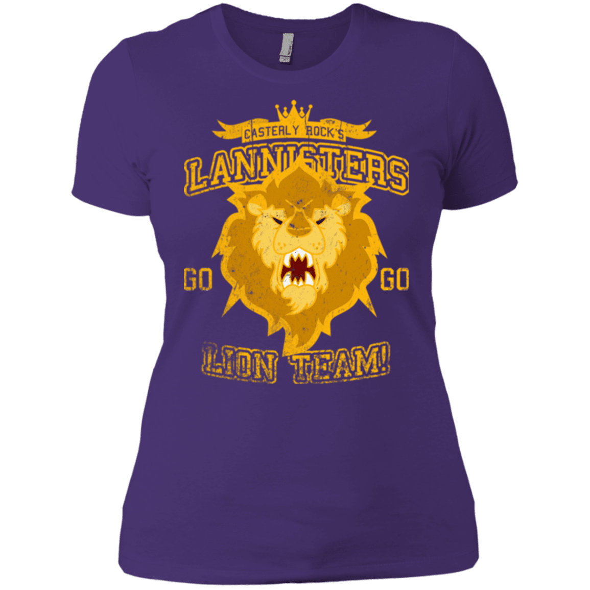 T-Shirts Purple / X-Small Lion Team Women's Premium T-Shirt