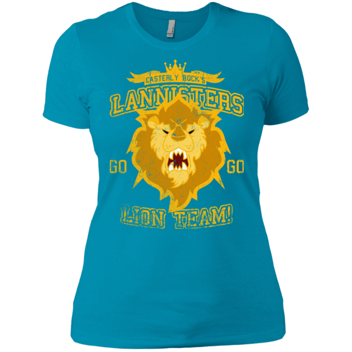 T-Shirts Turquoise / X-Small Lion Team Women's Premium T-Shirt