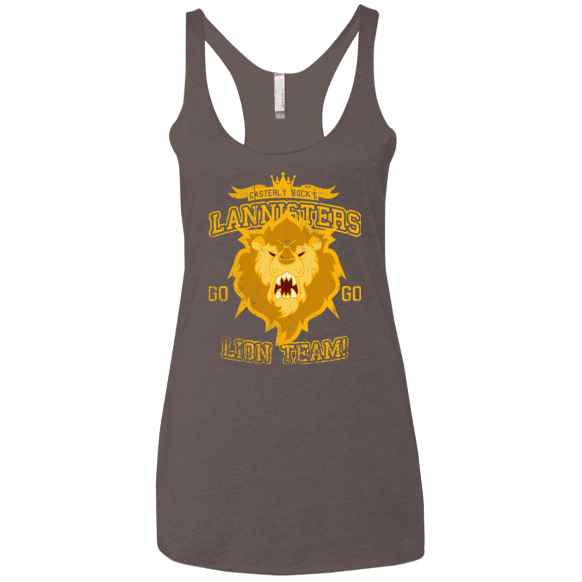 T-Shirts Macchiato / X-Small Lion Team Women's Triblend Racerback Tank