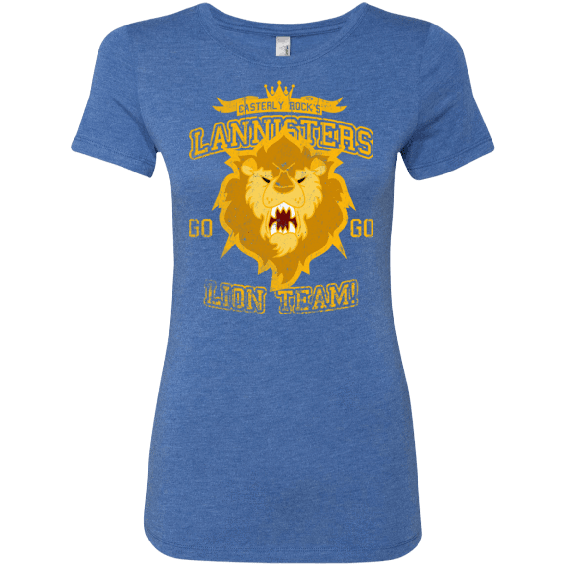 T-Shirts Vintage Royal / Small Lion Team Women's Triblend T-Shirt
