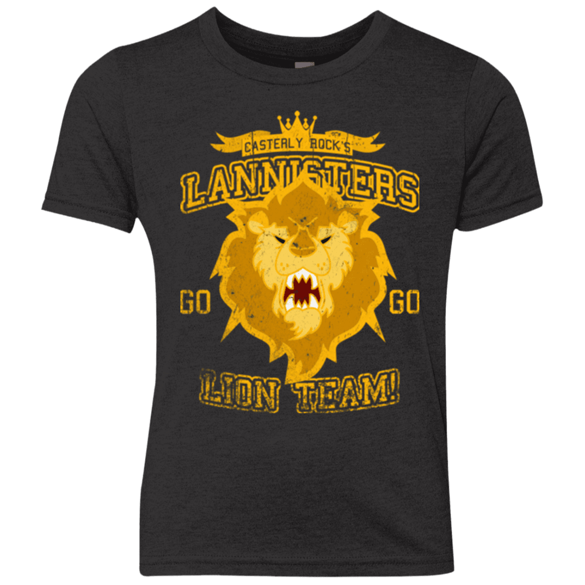 T-Shirts Vintage Black / YXS Lion Team Youth Triblend T-Shirt