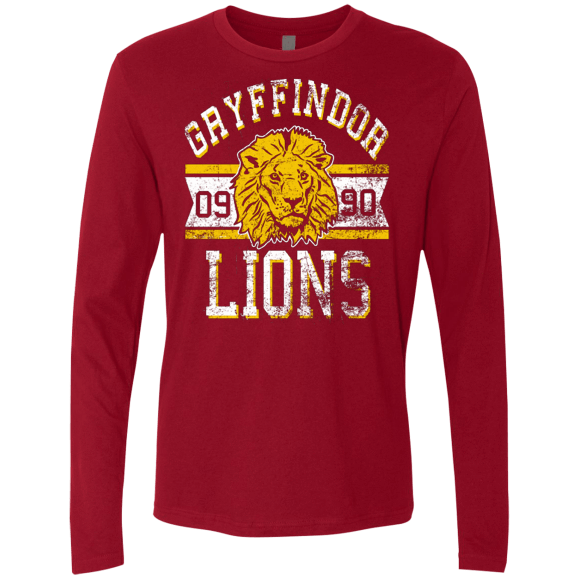 T-Shirts Cardinal / Small Lions Men's Premium Long Sleeve