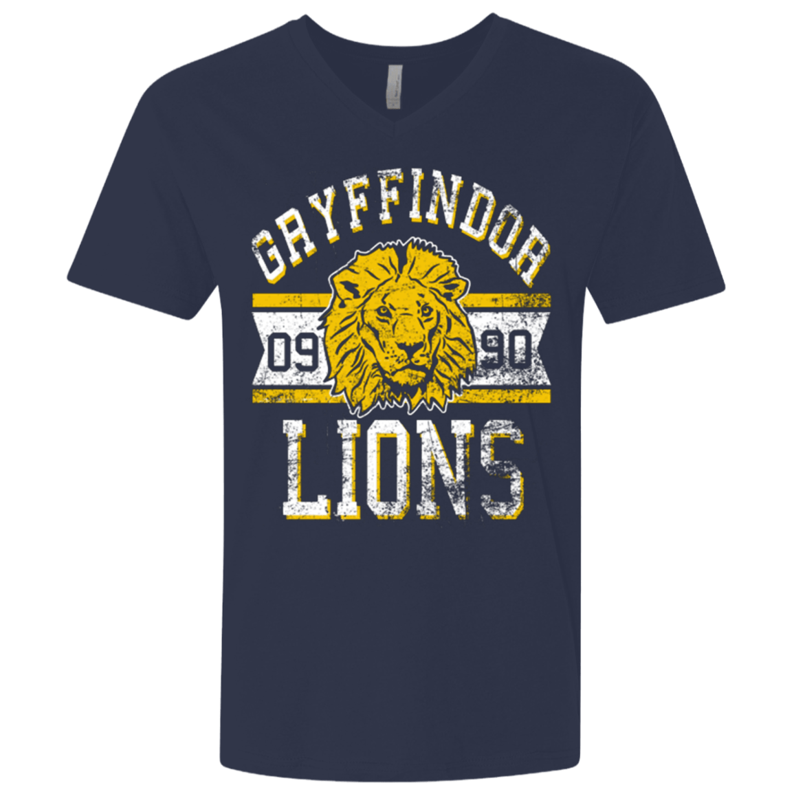T-Shirts Midnight Navy / X-Small Lions Men's Premium V-Neck