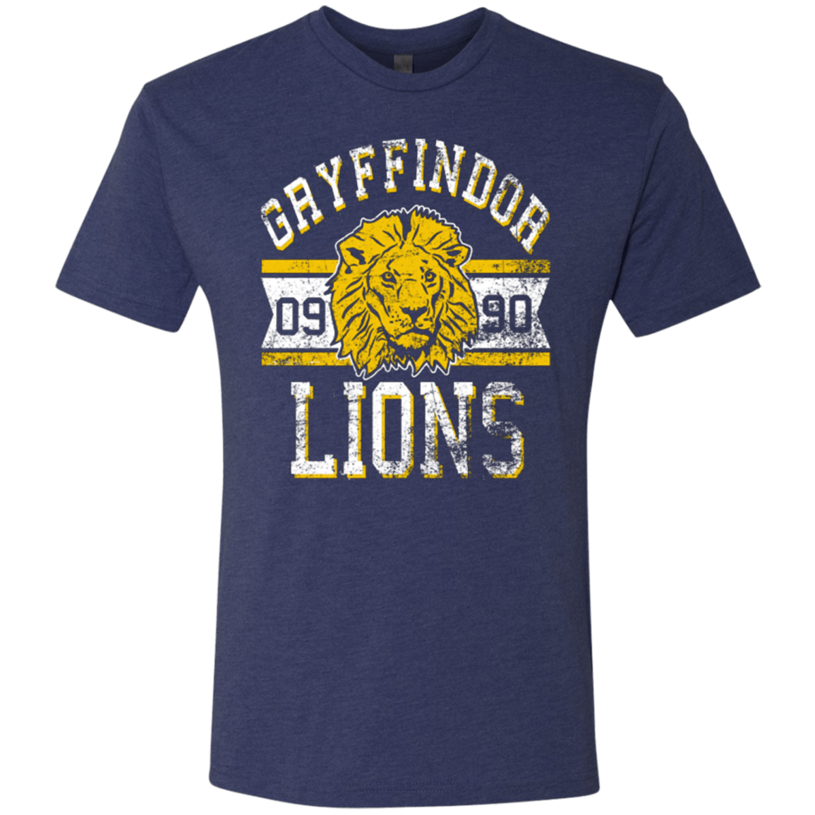 T-Shirts Vintage Navy / Small Lions Men's Triblend T-Shirt