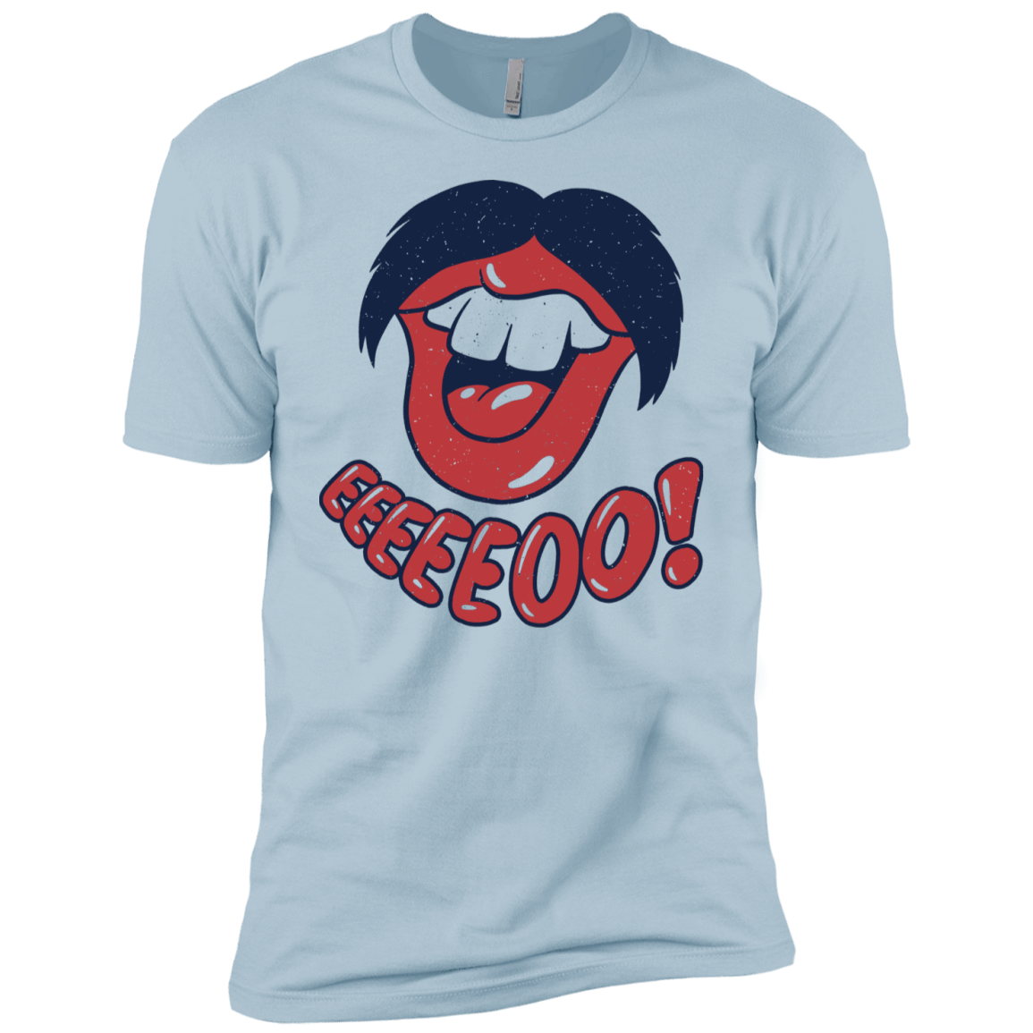 T-Shirts Light Blue / YXS Lips EO Boys Premium T-Shirt