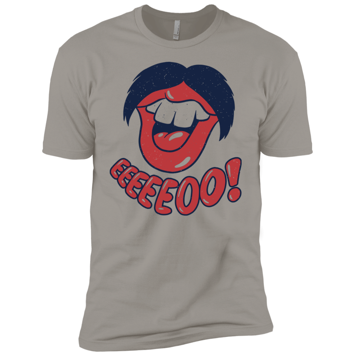 T-Shirts Light Grey / YXS Lips EO Boys Premium T-Shirt