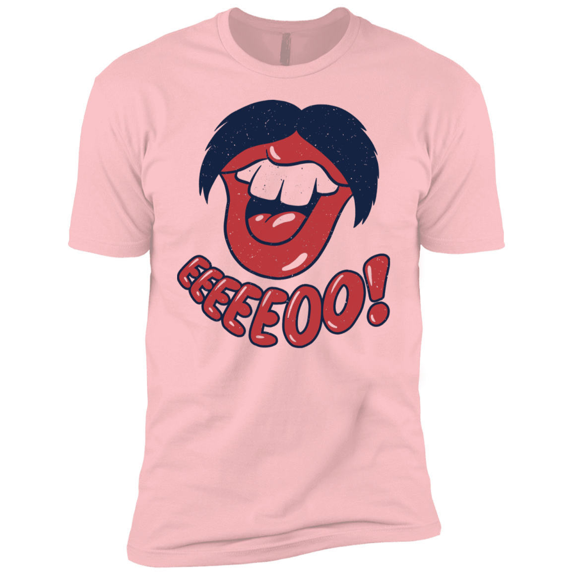 T-Shirts Light Pink / YXS Lips EO Boys Premium T-Shirt