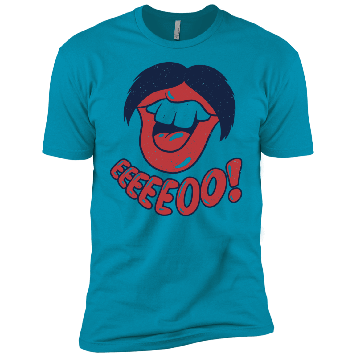 T-Shirts Turquoise / YXS Lips EO Boys Premium T-Shirt