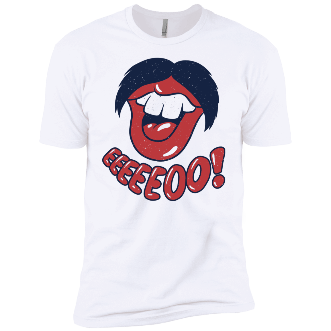 T-Shirts White / YXS Lips EO Boys Premium T-Shirt