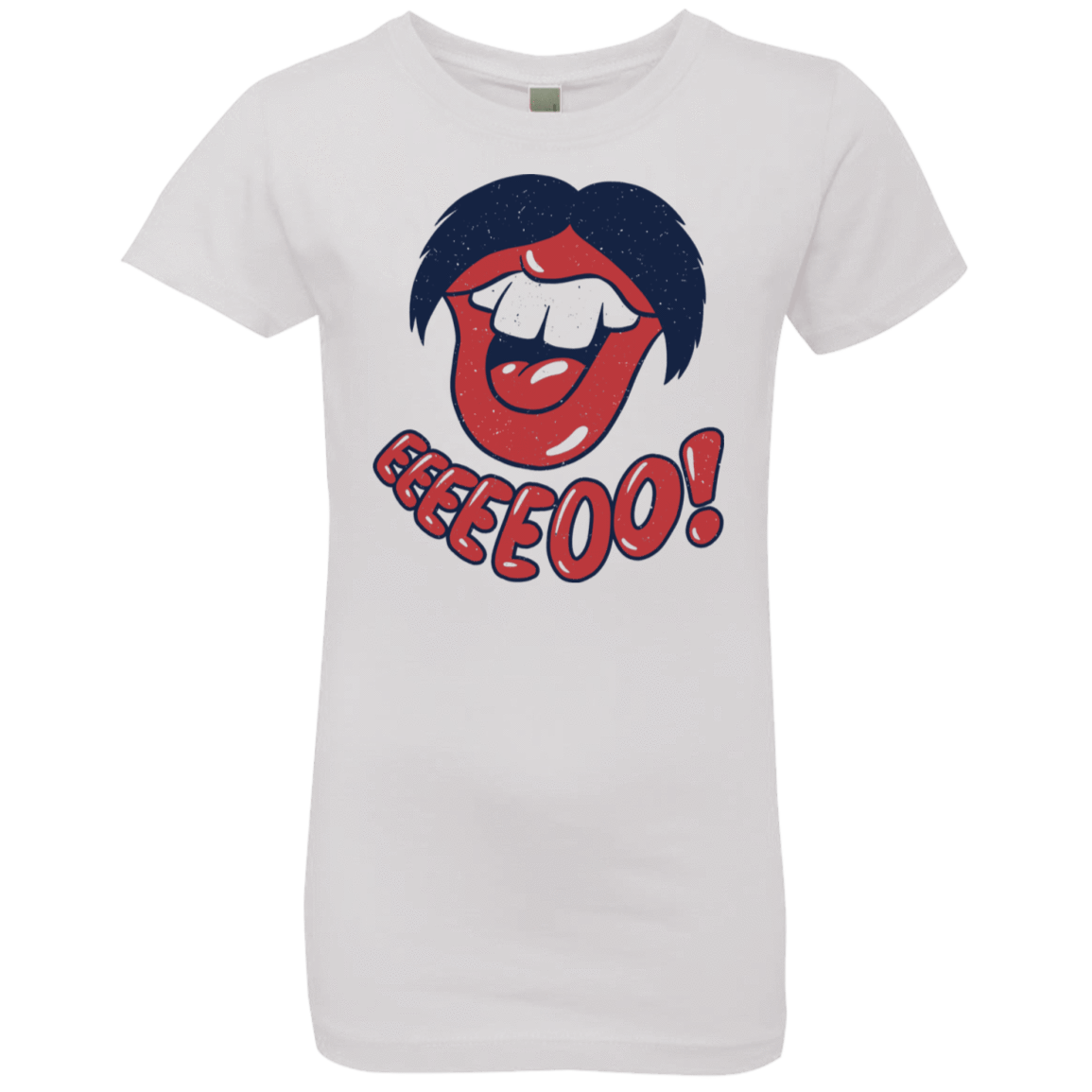 T-Shirts White / YXS Lips EO Girls Premium T-Shirt