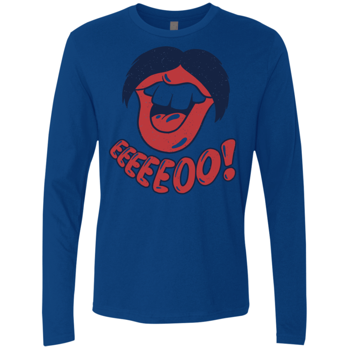 T-Shirts Royal / S Lips EO Men's Premium Long Sleeve