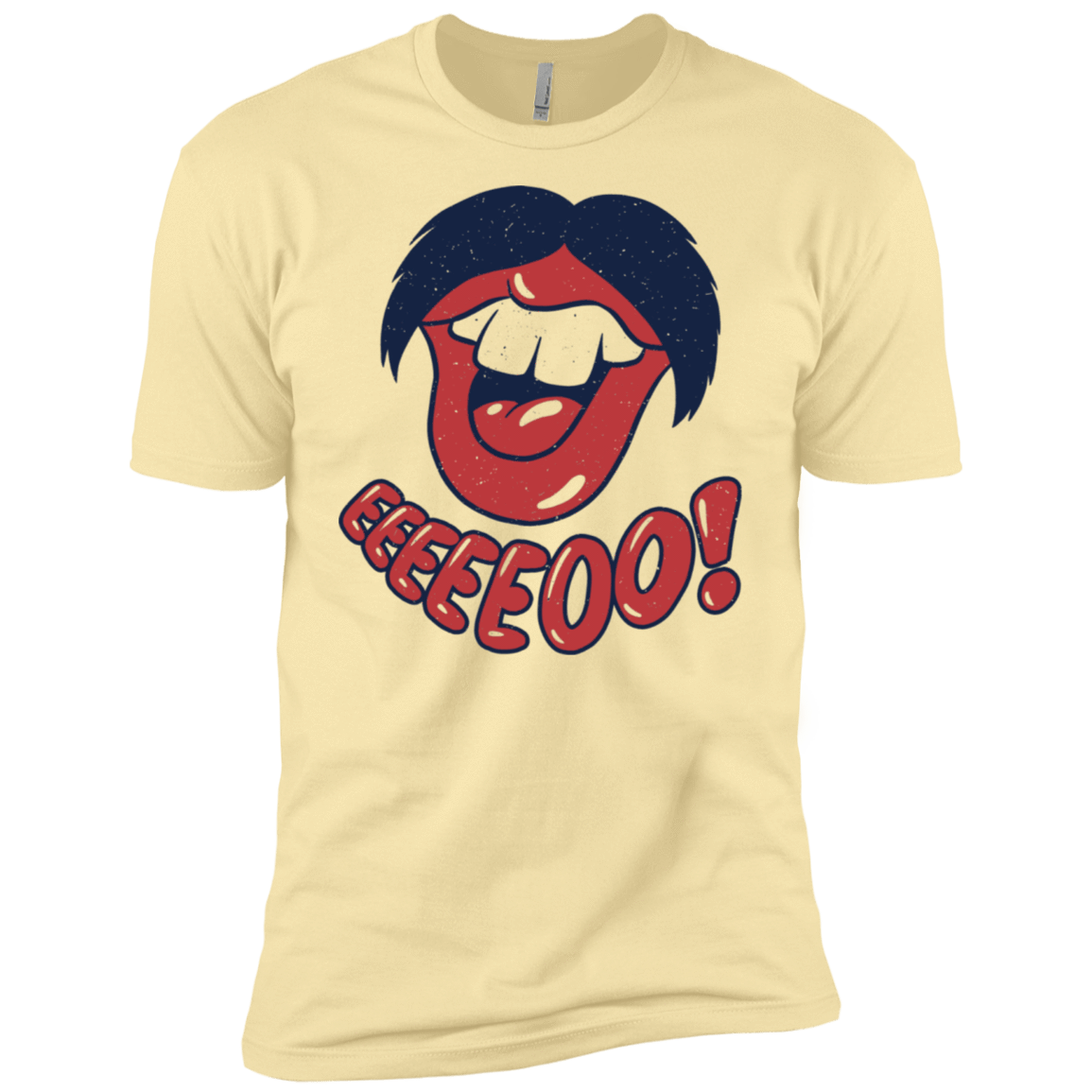 T-Shirts Banana Cream / X-Small Lips EO Men's Premium T-Shirt