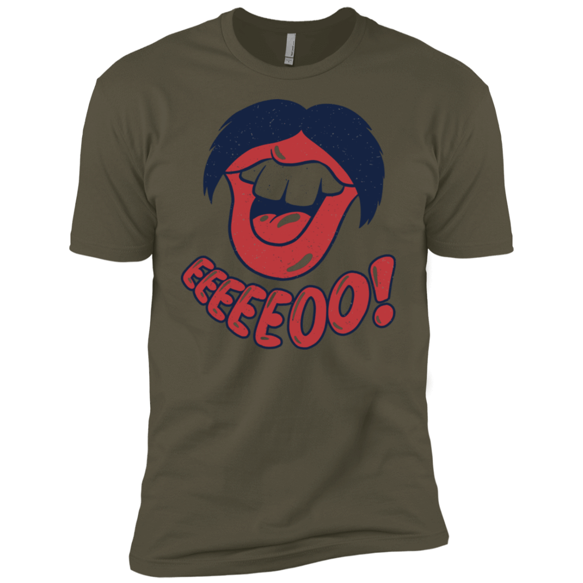 T-Shirts Military Green / X-Small Lips EO Men's Premium T-Shirt