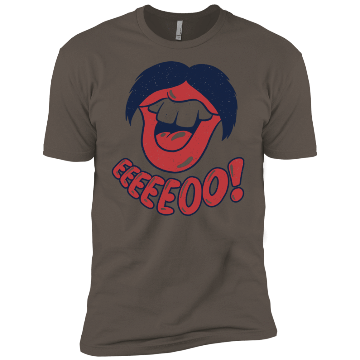 T-Shirts Warm Grey / X-Small Lips EO Men's Premium T-Shirt